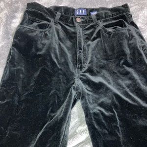 Black Velvet pants from the gap. Only worn once